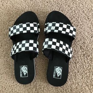 Vans slip on sandals